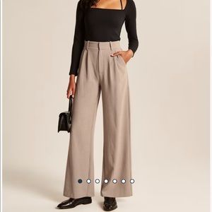 Abercrombie tailored wide leg pants